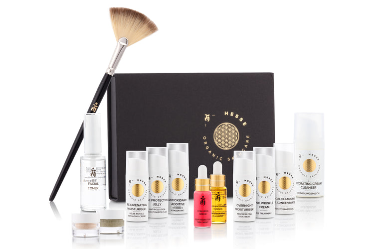 Bio Naturkosmetik Set für Mischhaut in Testergröße